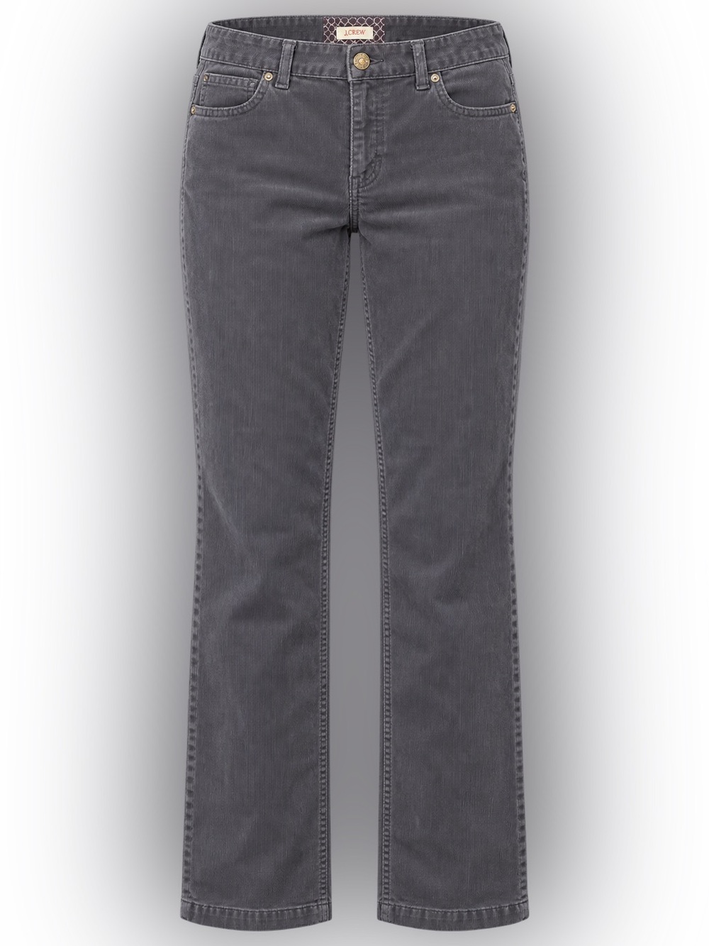 J. Crew Women’s Charcoal Gray Corduroy Bootcut Pants Cotton Casual Women’s 8